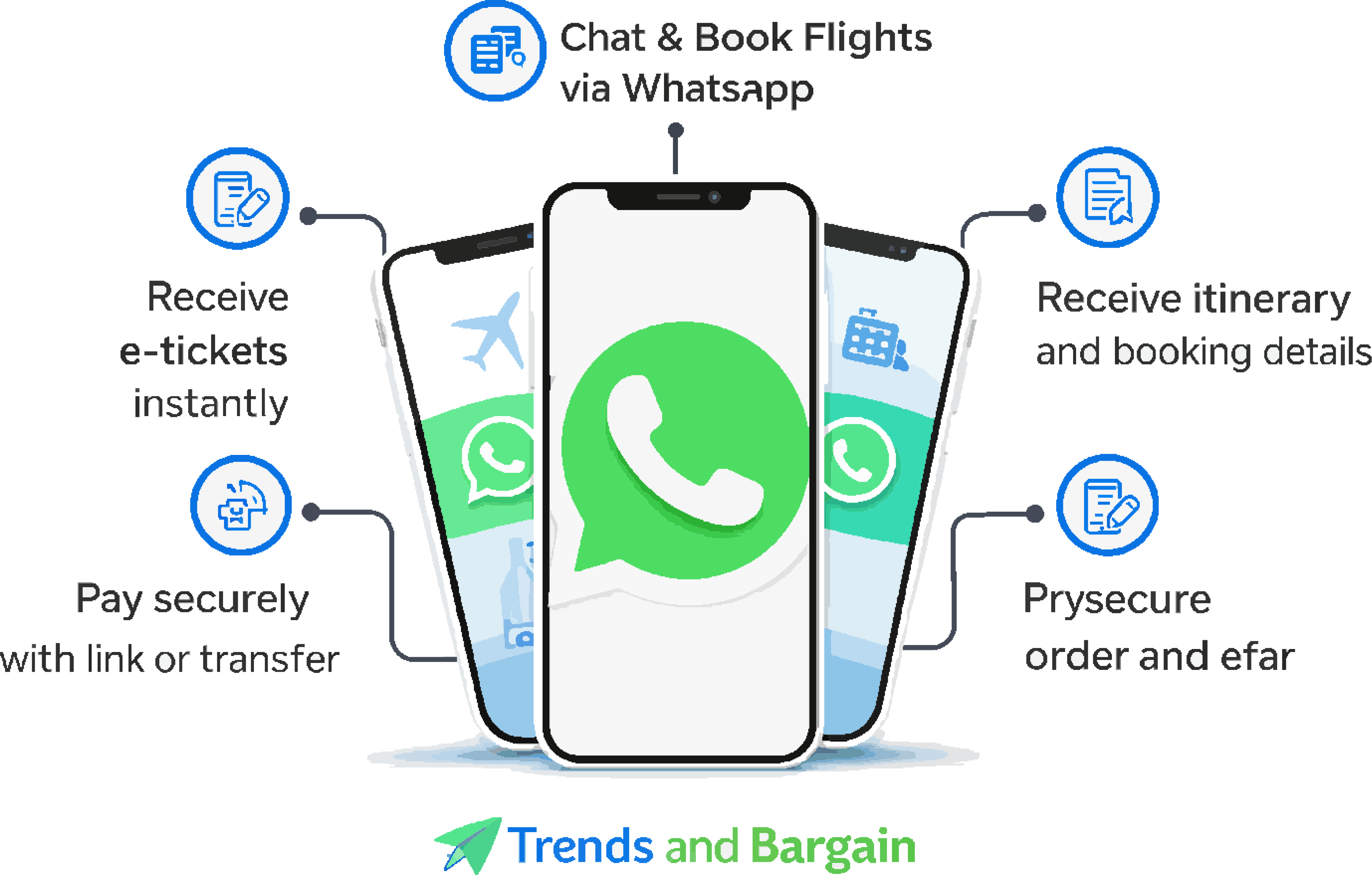 Trends and Bargain WhatsApp Flight Booking